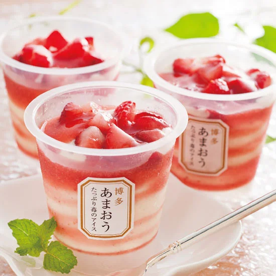 博多あまおう たっぷり苺のアイスの画像1