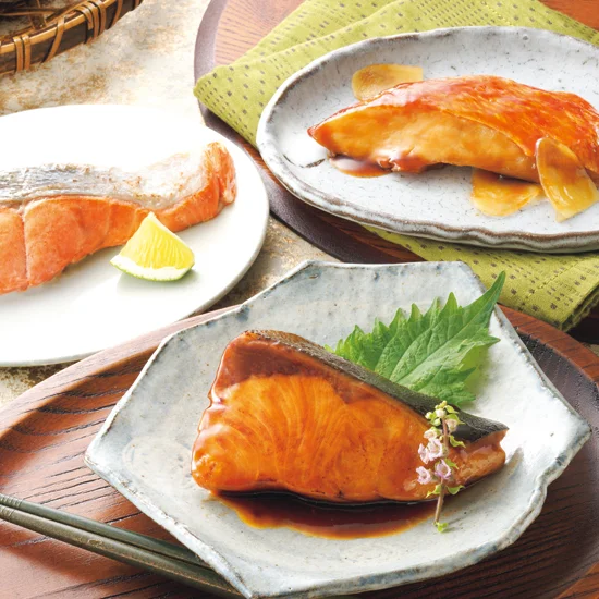 【父の日専用】氷温熟成 煮魚・焼魚ギフトセット（１０切）の画像1