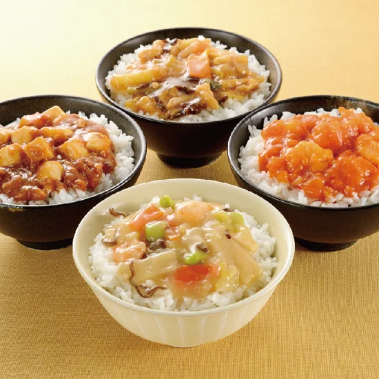 大龍 ミニ丼の具4種セット