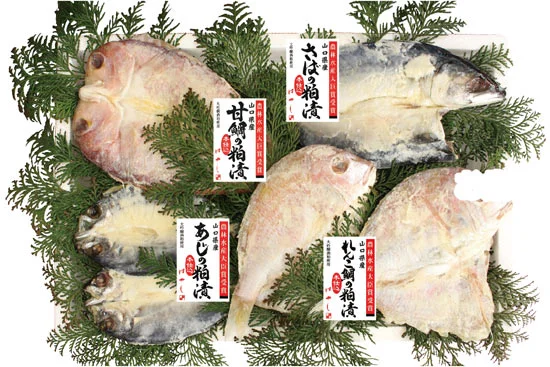 ＜下関・林商店＞山口県の　魚の純米大吟醸漬け6尾