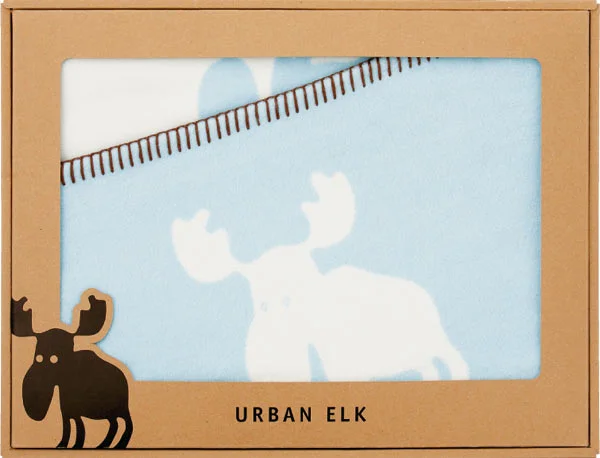 アーバンエルク 綿毛布 ﾌﾞﾙｰ