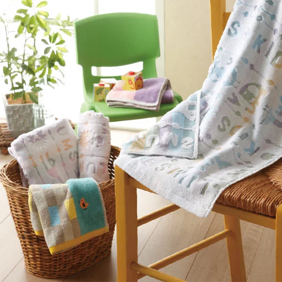 イルムスキッズ フェイスタオル(2P) ピンクの画像1