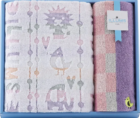 イルムスキッズ タオルセット ピンク