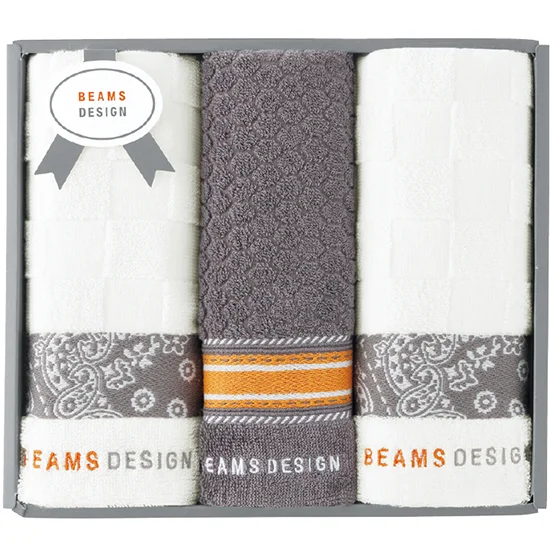 BEAMSDESIGNﾁｪｯｶｰﾊﾞﾝﾀﾞﾅﾀｵﾙｾｯﾄ(ｸﾞﾚｲ)