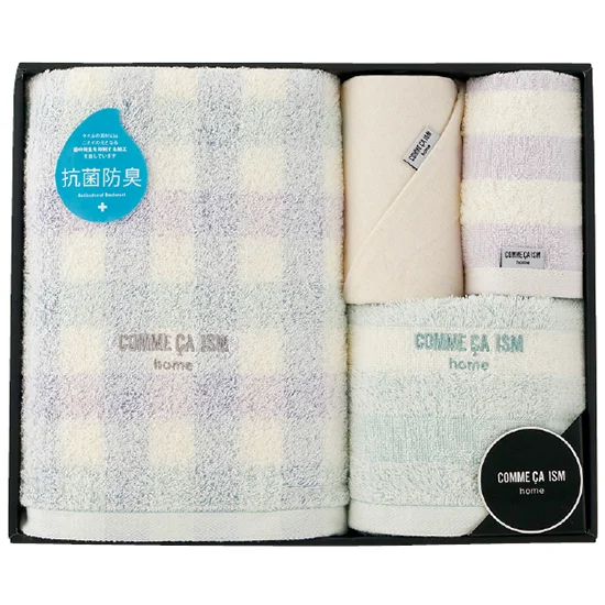 コムサイズム･ホームﾀｵﾙ･ｴｺﾊﾞｯｸｾｯﾄ