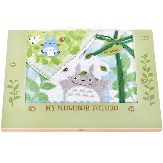 となりのﾄﾄﾛ 森のひなたぼっこ タオルセット