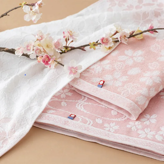 桜おり布タオルセットの画像1