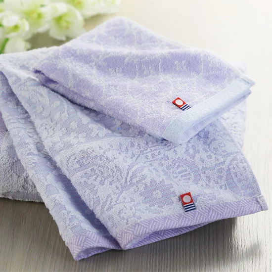 伊予国 花つむぎウォッシュタオル(2P)の画像1