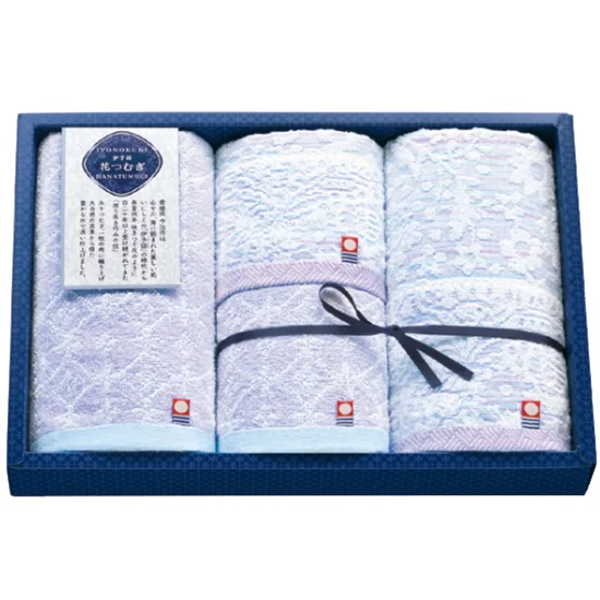 伊予国 花つむぎタオルセット