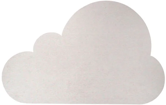 珪藻土バスマット Cloud(雪）