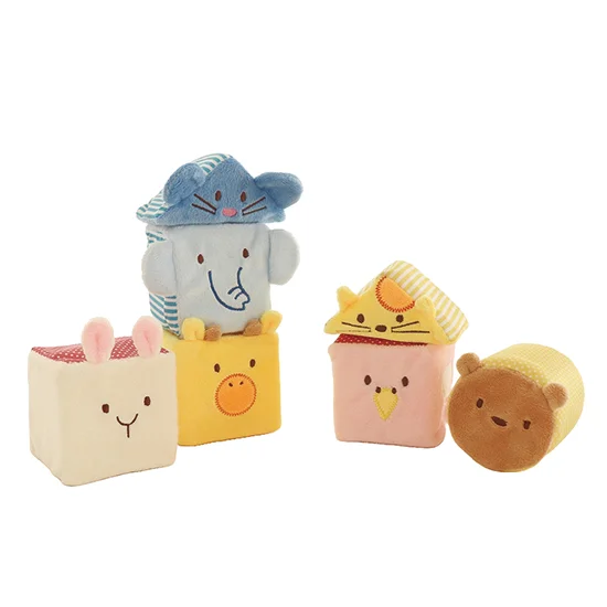 ふわふわアニマルブロック