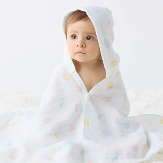 ミキハウスバスポンチョセットの画像1