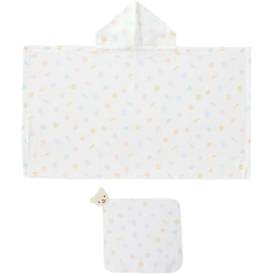 ミキハウスバスポンチョセット