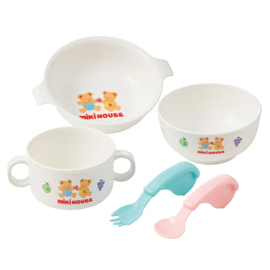 ミキハウステーブルウェアセットの画像1