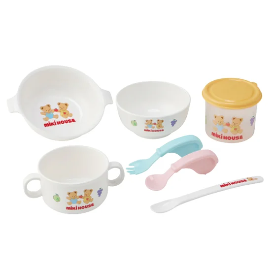 ミキハウステーブルウェアセットの画像1