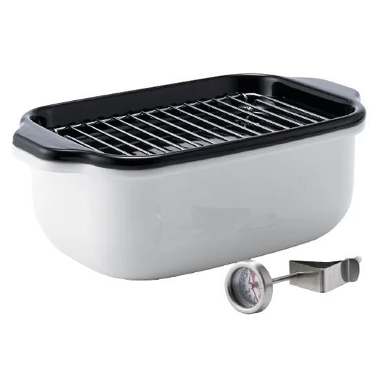 富士ホーロー正規品角型天ぷら鍋