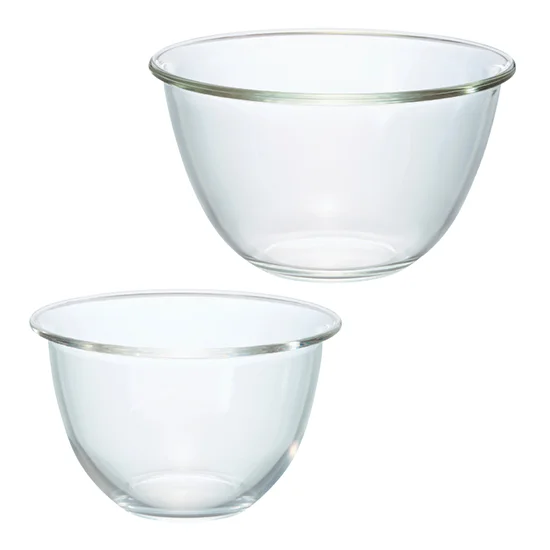 ハリオ 耐熱ガラスボウル2個セット