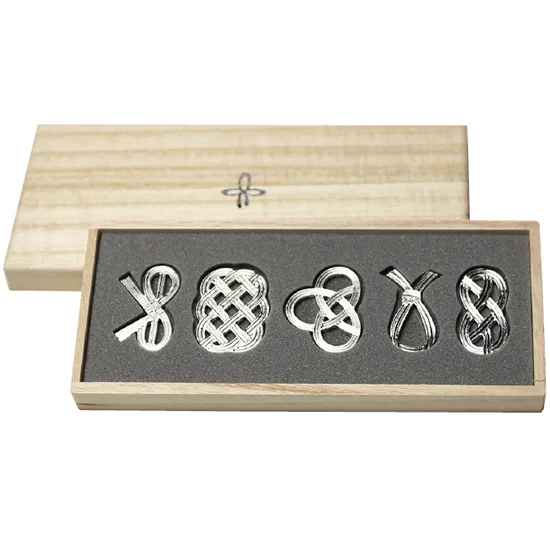 能作 箸置「結び」 5個セット