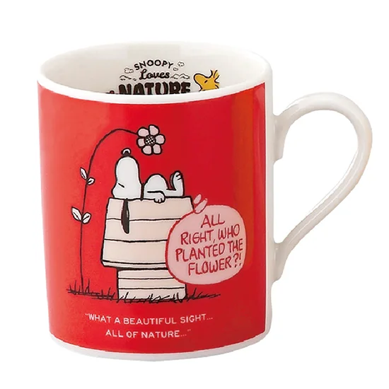 ピーナッツネイチャー マグ(ﾚｯﾄﾞ)