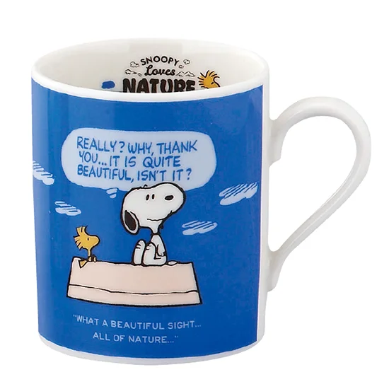 ピーナッツネイチャー マグ(ﾌﾞﾙｰ)