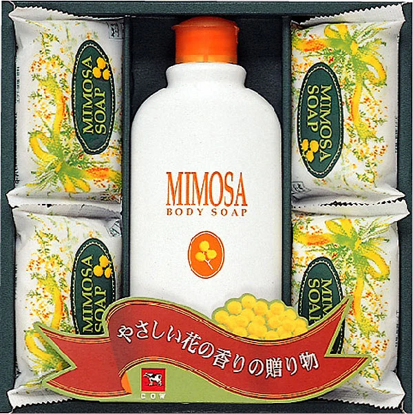 牛乳石鹸 ミモザ ボディソープセット 1100円 | 大進オンラインショップ