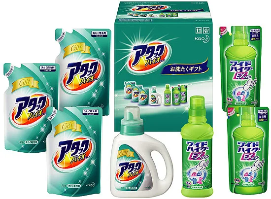 くりみアタックバイオジェルギフト品 本体3個　詰替12個 花王 アタックバイオジェルギフト | 緋田ショップ