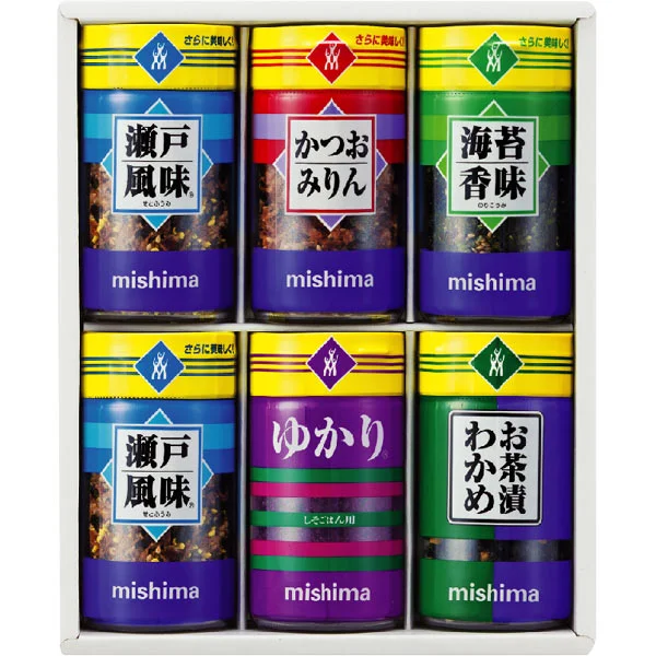 三島食品ご贈答用６本詰セット 3300円 | 大進オンラインショップ