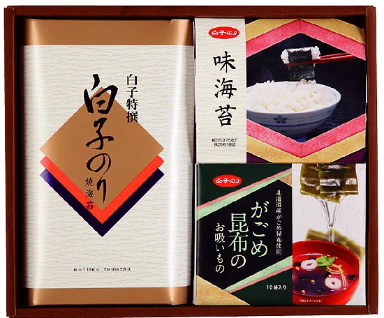 白子 海苔・お吸い物詰合せ
