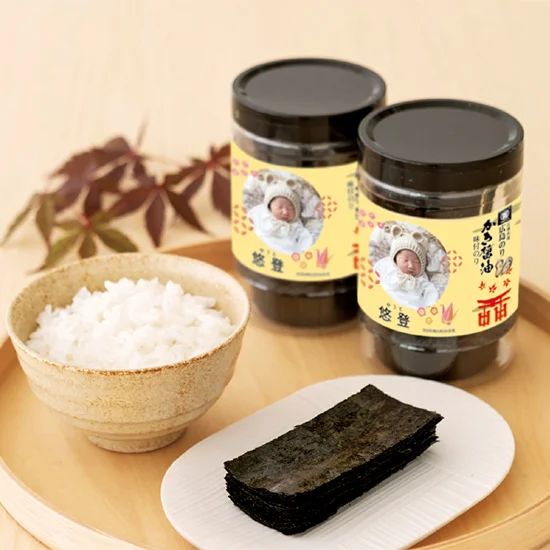 広島海苔 かき醤油味のり（オリジナルラベル）(写真)の画像1