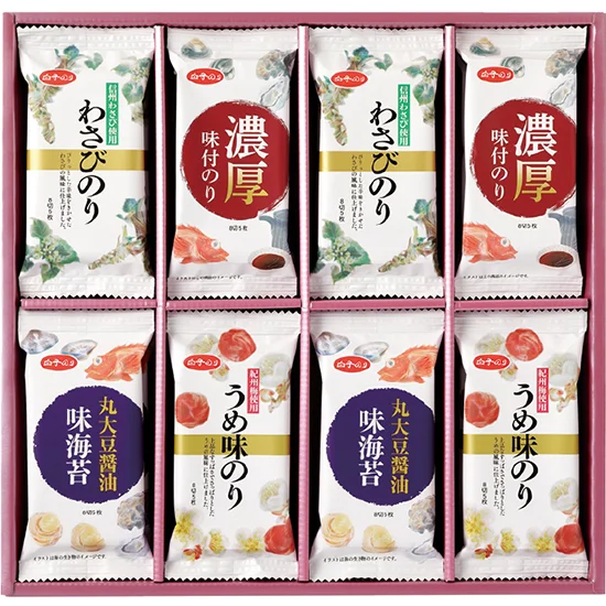 白子のり味のりバラエティ詰合せ