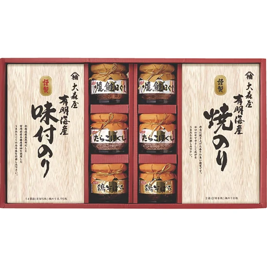 大森屋 有明海産のり･瓶詰セット