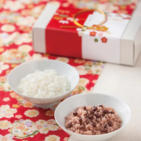 縁起物 紅白祝い米の画像1