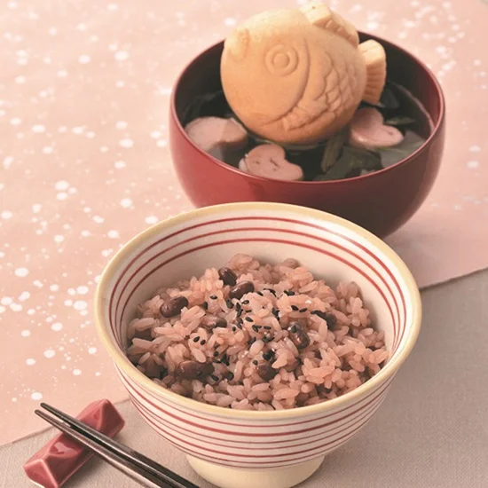 めでたいお赤飯(吸物)の画像1