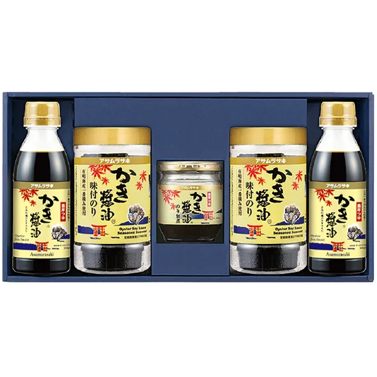 朝紫かき醤油味付のり佃煮ｾｯﾄ