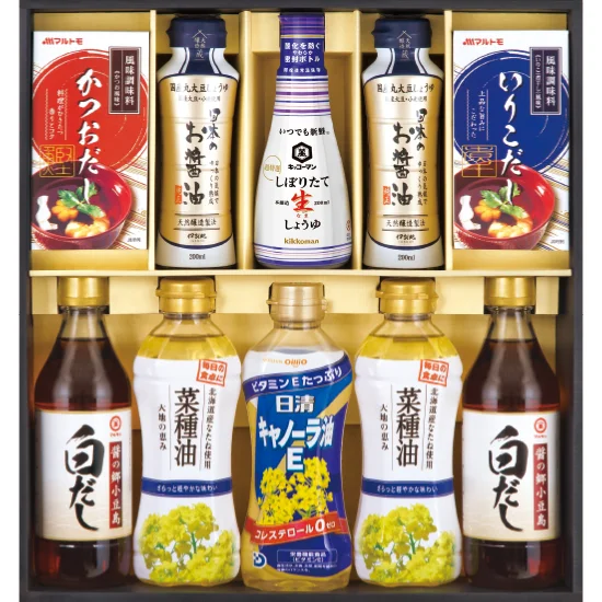 キッコーマン＆菜種油 バラエティギフト