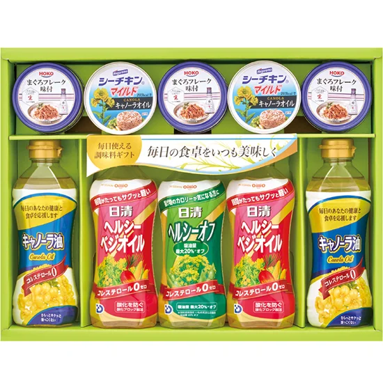 日清オイル＆はごろもシーフードバラエティギフト
