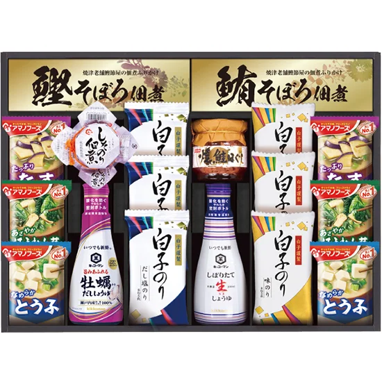 キッコーマン&アマノフーズ食卓詰合せ
