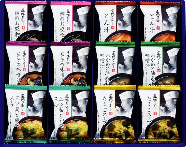 道場六三郎 スープギフト 2200円 | 大進オンラインショップ