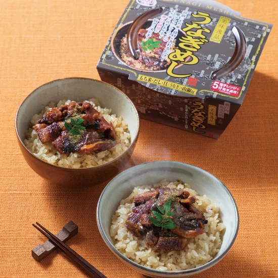 レンジで簡単調理 うなぎの炊きこみご飯セット