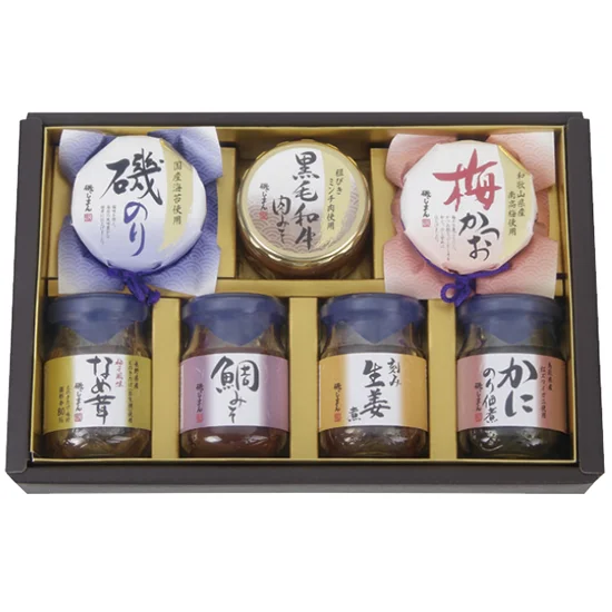 磯じまんごはんのお供瓶詰セット