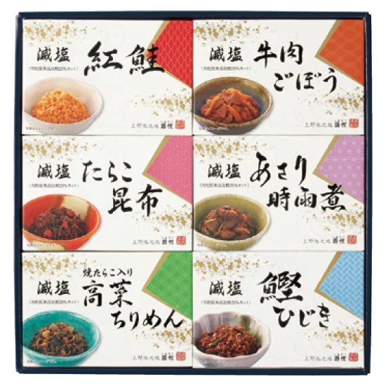 酒悦減塩佃煮・惣菜詰合せの画像2