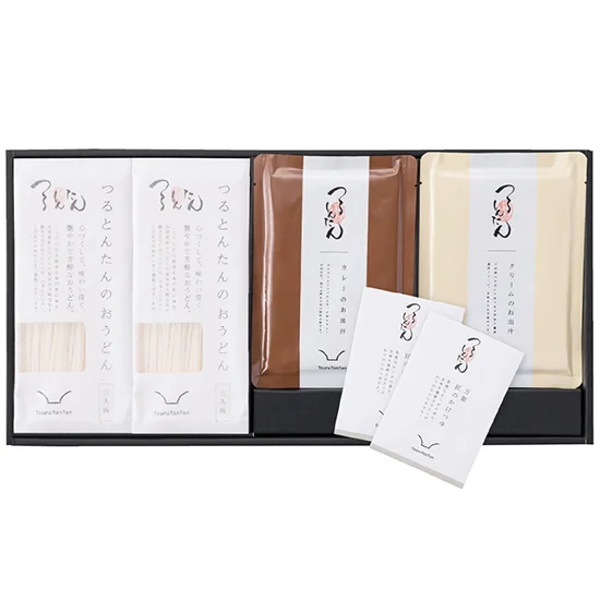 つるとんたん かけ･ｶﾚｰ･ｸﾘｰﾑのおうどん(6人前)