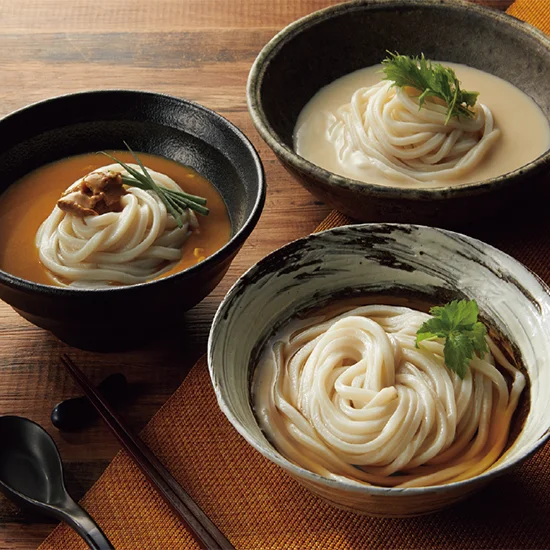 つるとんたん かけのおうどん(3人前)の画像1