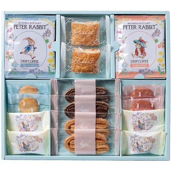 ピーターラビットTMコーヒー＆スイーツギフト