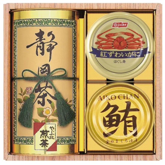 和彩撰（静岡茶・かに缶・ツナ）