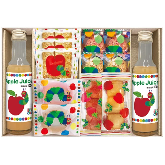 はらぺこあおむしｱｯﾌﾟﾙｼﾞｭｰｽ＆しっとりﾄﾞｰﾅﾂｽｲｰﾂ