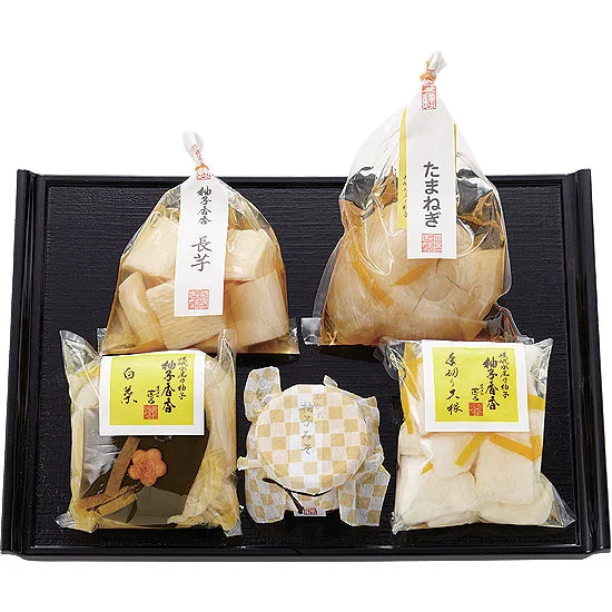 京都嵐山「嵯峨やまじょう」 漬物セット