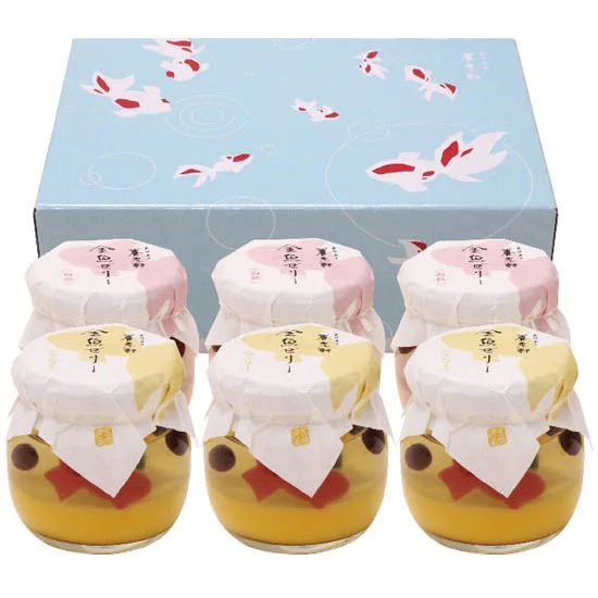 京都養老軒ゆらり金魚の涼風ゼリー 3888円 | 大進オンラインショップ