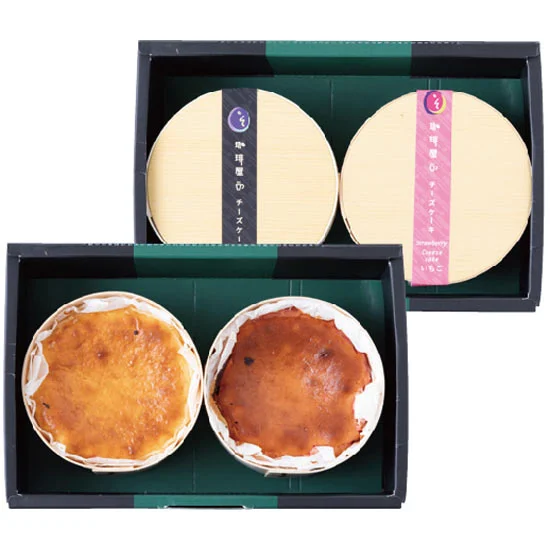 TAKADA COFFEE 珈琲屋のチーズケーキ2種セットの画像2