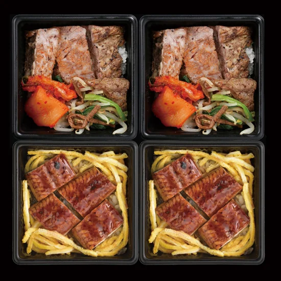 米沢牛黄木 米沢牛焼肉ご飯・鰻ご飯セットの画像2